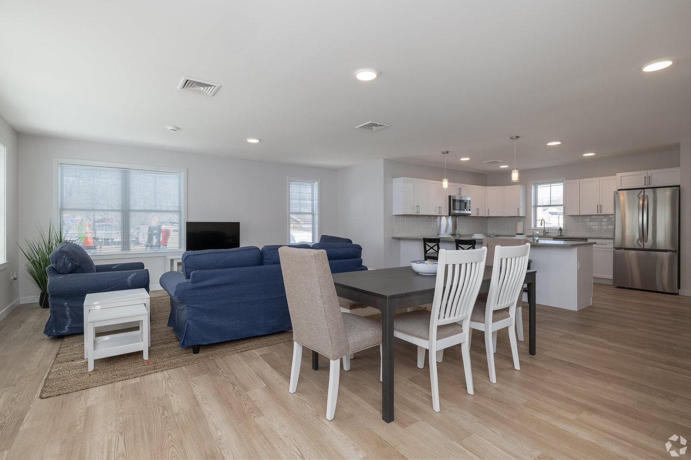 Unit A102 dining room, second view