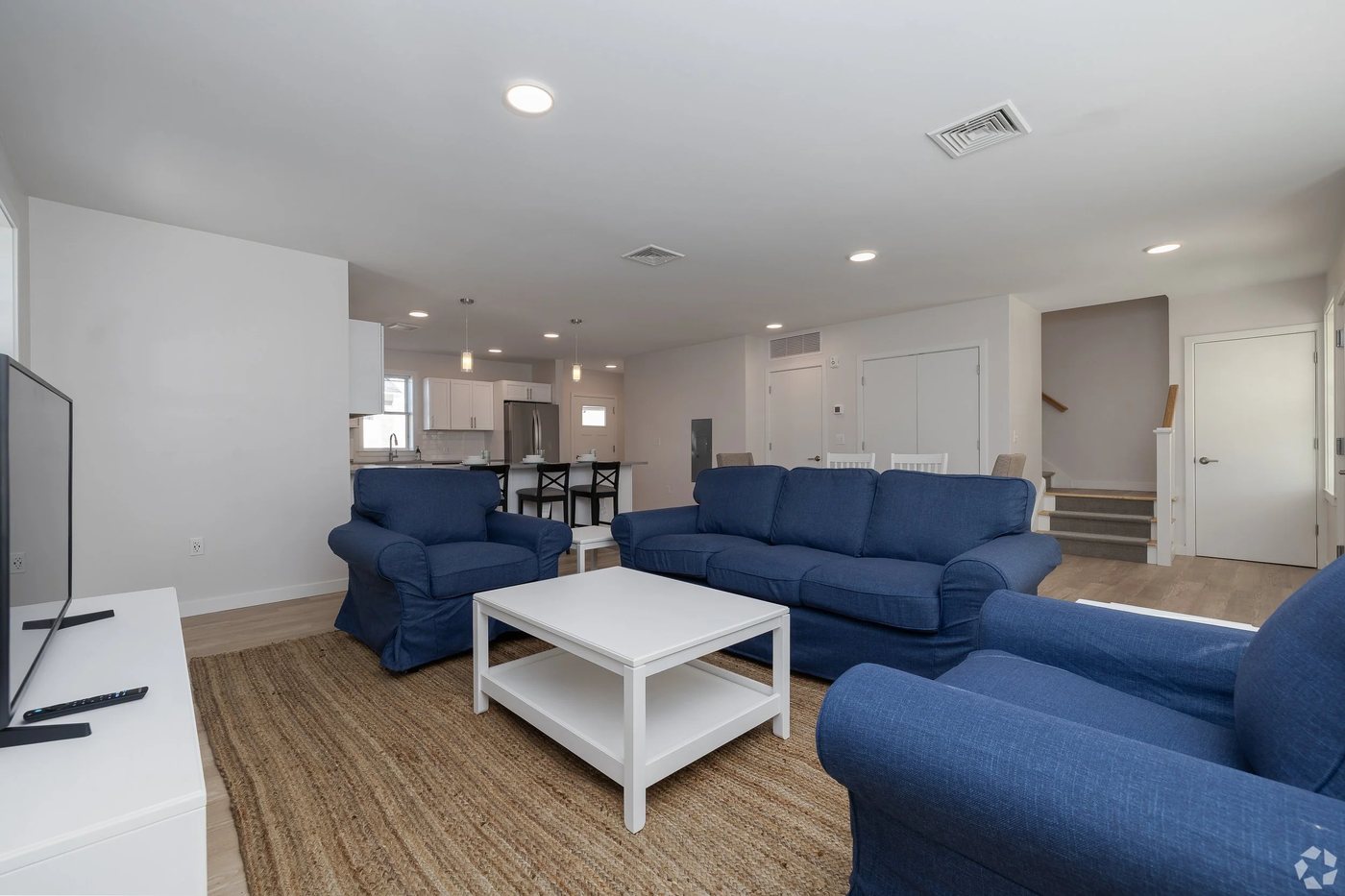 Unit A102 living room